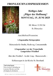 Sonntag, 15. Juni 2025